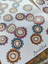 Load image into Gallery viewer, Floral envelope seal stickers