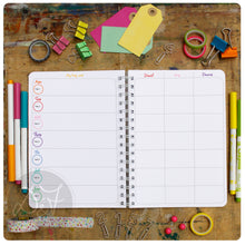 Load image into Gallery viewer, Dated Busy Week Diary /Journal/planner A5/A4