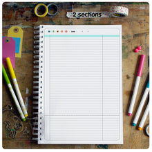 Load image into Gallery viewer, Personalised UNDATED  page-per-day teacher planner 25-26