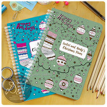 Load image into Gallery viewer, Christmas Planner - Christmas Doodles/Lights