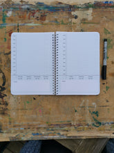 Load image into Gallery viewer, A5 peak flow diary