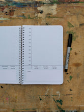 Load image into Gallery viewer, A5 peak flow diary