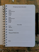 Load image into Gallery viewer, Parents/caregivers  handover or contact book