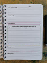 Load image into Gallery viewer, Parents/caregivers  handover or contact book