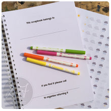 Load image into Gallery viewer, Kids Personalised Scrapbook/Journal