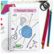 Load image into Gallery viewer, Personalised Knitting project book