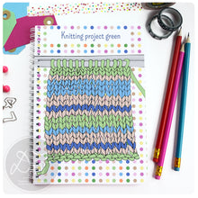 Load image into Gallery viewer, Personalised Knitting project book