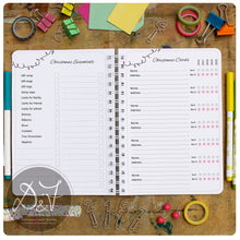 Load image into Gallery viewer, Christmas Planner - Christmas Trees/Lights