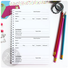 Load image into Gallery viewer, Basic order book D