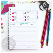 Load image into Gallery viewer, Theme Park planner