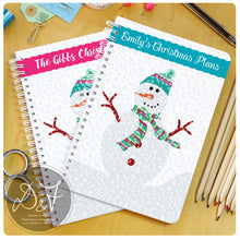 Load image into Gallery viewer, Christmas Planner - Snowman