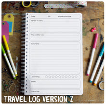 Load image into Gallery viewer, Personalised Travel log book/journal
