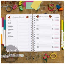 Load image into Gallery viewer, Christmas Planner - Reindeer/Robin