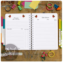 Load image into Gallery viewer, Christmas Planner - Reindeer/Robin