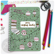 Load image into Gallery viewer, Christmas Planner - Christmas Doodles/Lights
