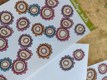 Load image into Gallery viewer, Floral envelope seal stickers
