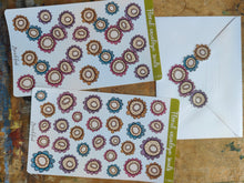 Load image into Gallery viewer, Floral envelope seal stickers
