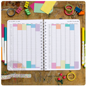 A5 (Norland style) Nanny Diary/planner