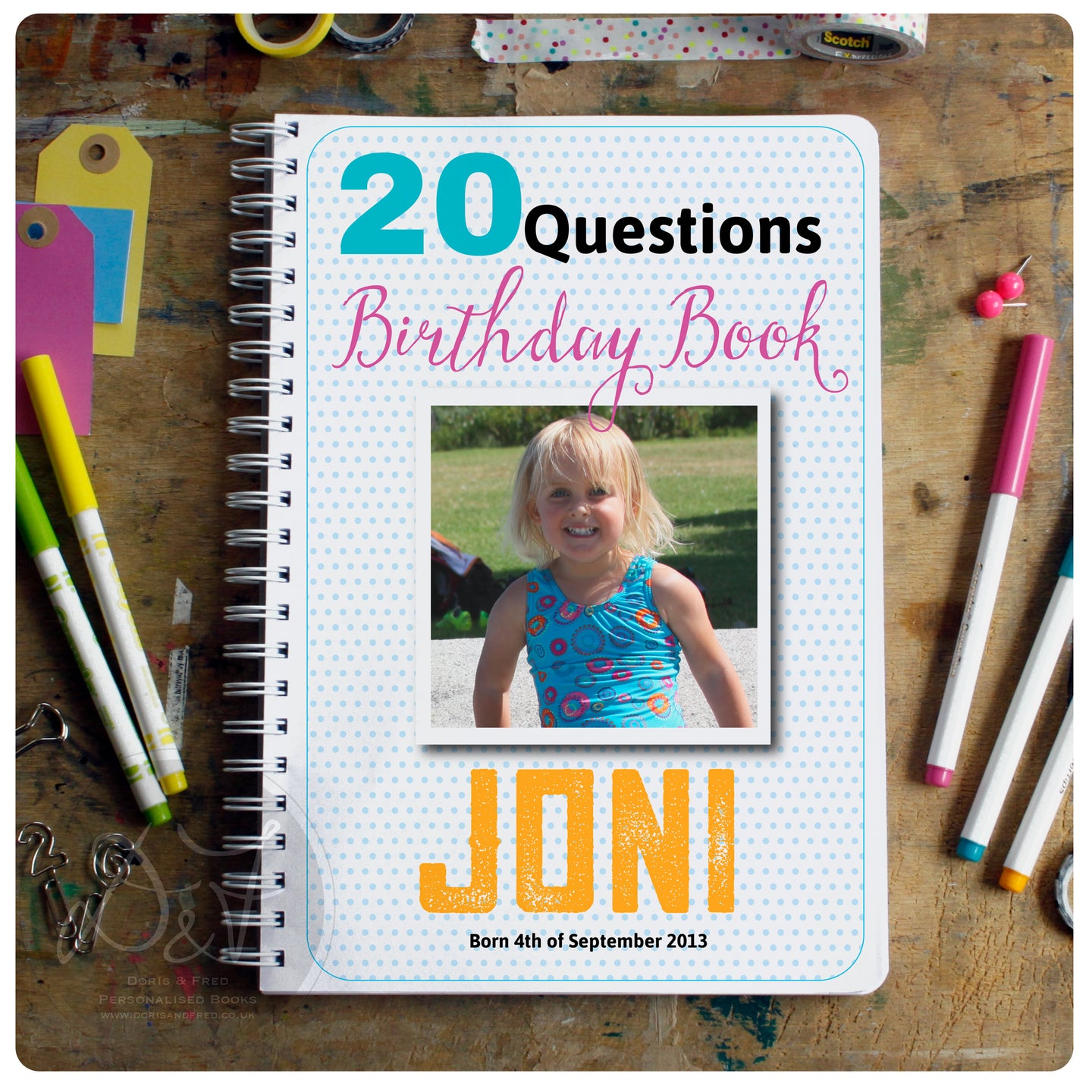 20 Questions / Birthday Interview book