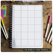 Load image into Gallery viewer, DATED Personalised Teacher&#39;s Planner week to view 2024 (Jan-Dec)
