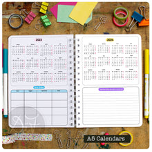 Load image into Gallery viewer, DATED Personalised Teacher&#39;s Planner week to view 2024 (Jan-Dec)
