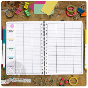 DATED Personalised Teacher's Planner week to view 25/26 (photos to be updated)