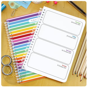 Tax year/Financial year Diary 25/26 A4 or A5
