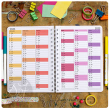 Load image into Gallery viewer, 2025 A4/A5   A page per day personalised diary
