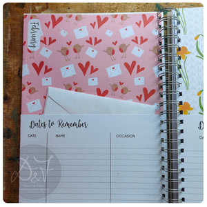 Personalised Greeting Card Organiser