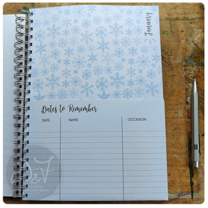 Personalised Greeting Card Organiser
