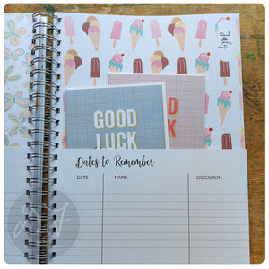 Personalised Greeting Card Organiser