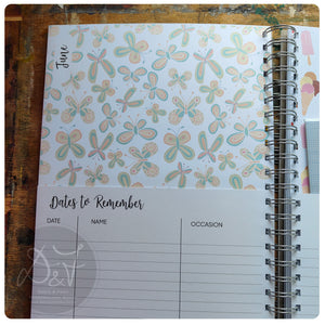 Personalised Greeting Card Organiser