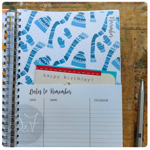 Personalised Greeting Card Organiser