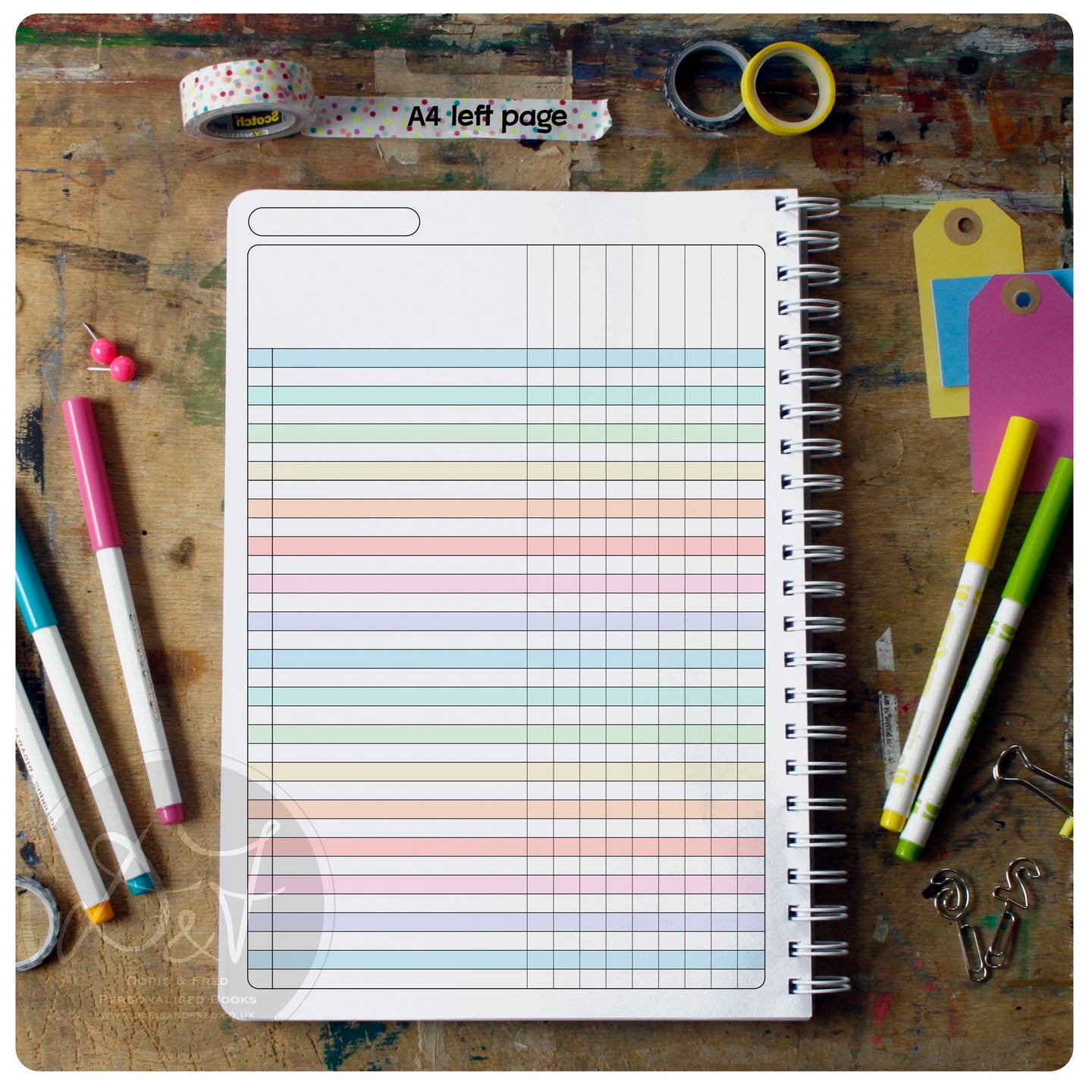 (UPDATED) Register or marking book
