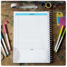 Load image into Gallery viewer, Personalised UNDATED  page-per-day teacher planner 25-26
