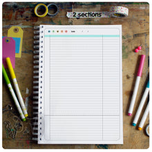 Load image into Gallery viewer, Personalised UNDATED  page-per-day teacher planner 25-26
