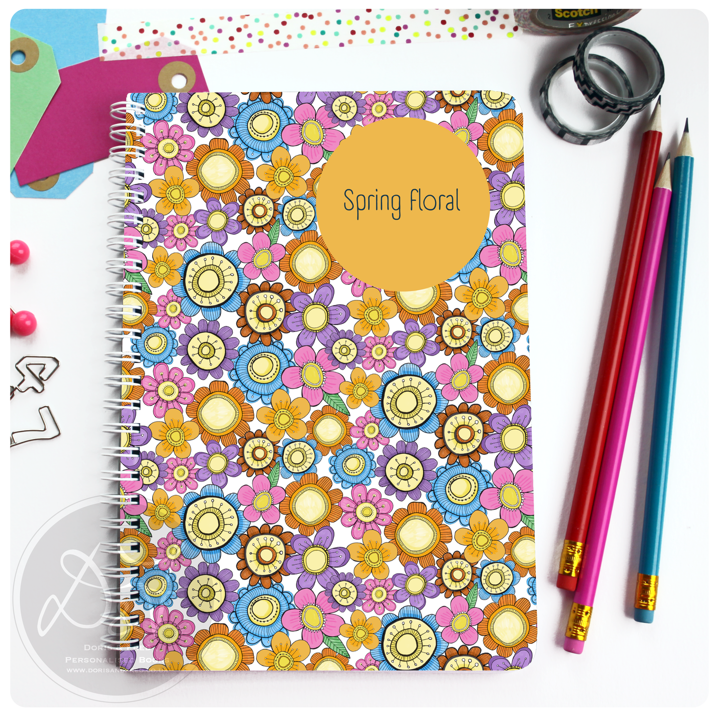 Floral cover designs