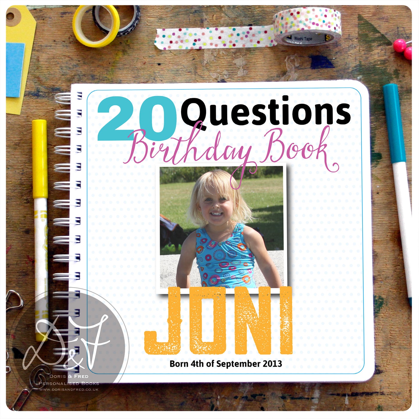 20 Questions / Birthday Interview book