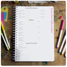 Load image into Gallery viewer, A4(Norland style) Nanny Diary
