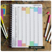 Load image into Gallery viewer, Personalised Teacher&#39;s Planner week to view 23/24 (undated)
