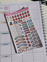 Load image into Gallery viewer, Teachers planner stickers custom sets

