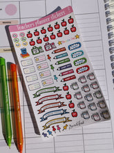 Load image into Gallery viewer, Teachers planner stickers custom sets
