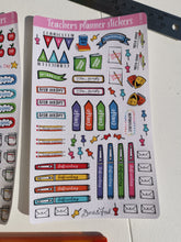 Load image into Gallery viewer, Teachers planner stickers custom sets
