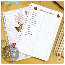 Load image into Gallery viewer, Christmas Planner - Reindeer/Robin

