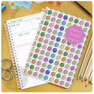 Personalised Crochet project book