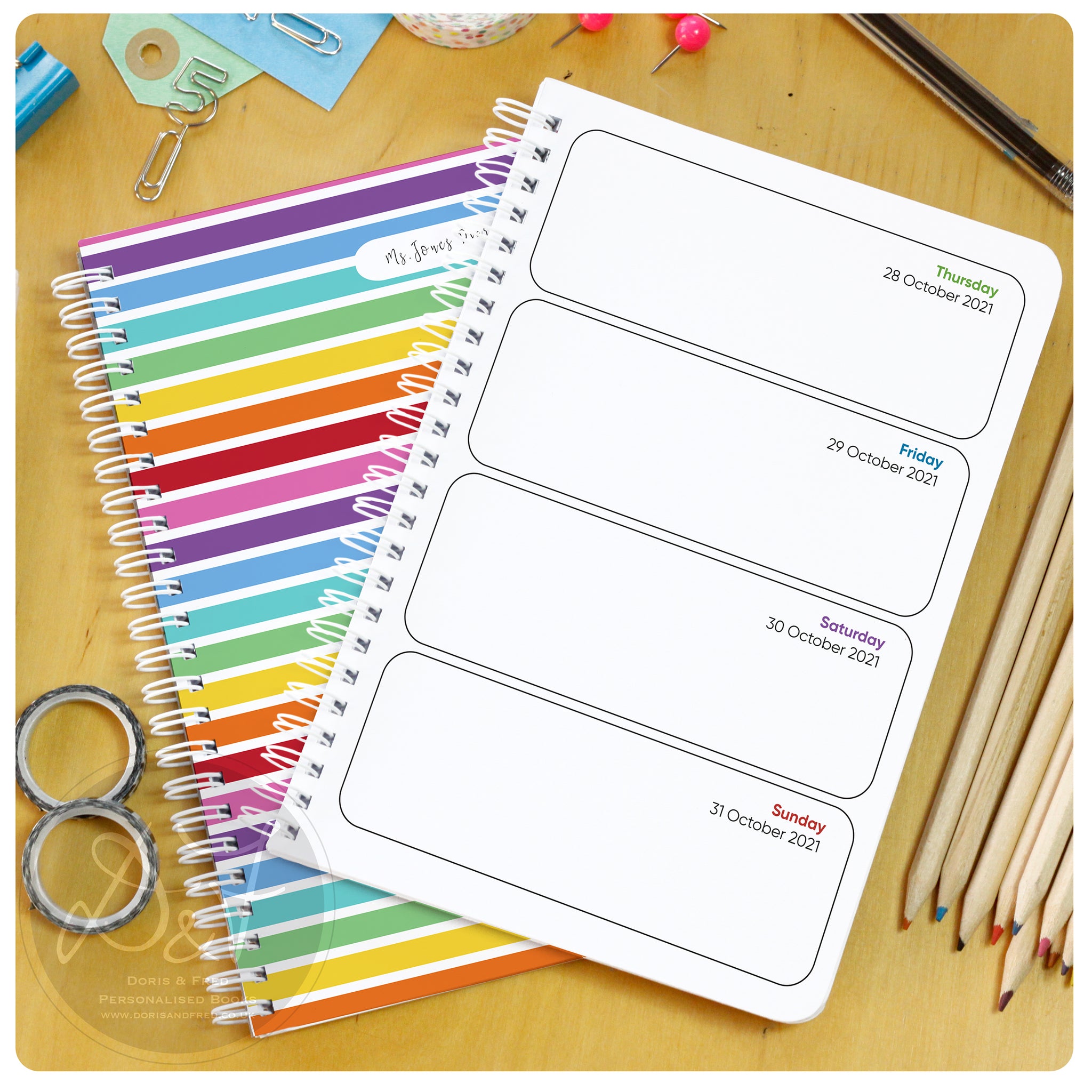 Academic Year Diary 25 26 simple Doris Fred Academic year diary 25 26 simple doris fred