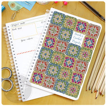 Load image into Gallery viewer, Personalised Crochet project book
