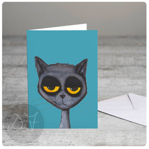 cat note cards