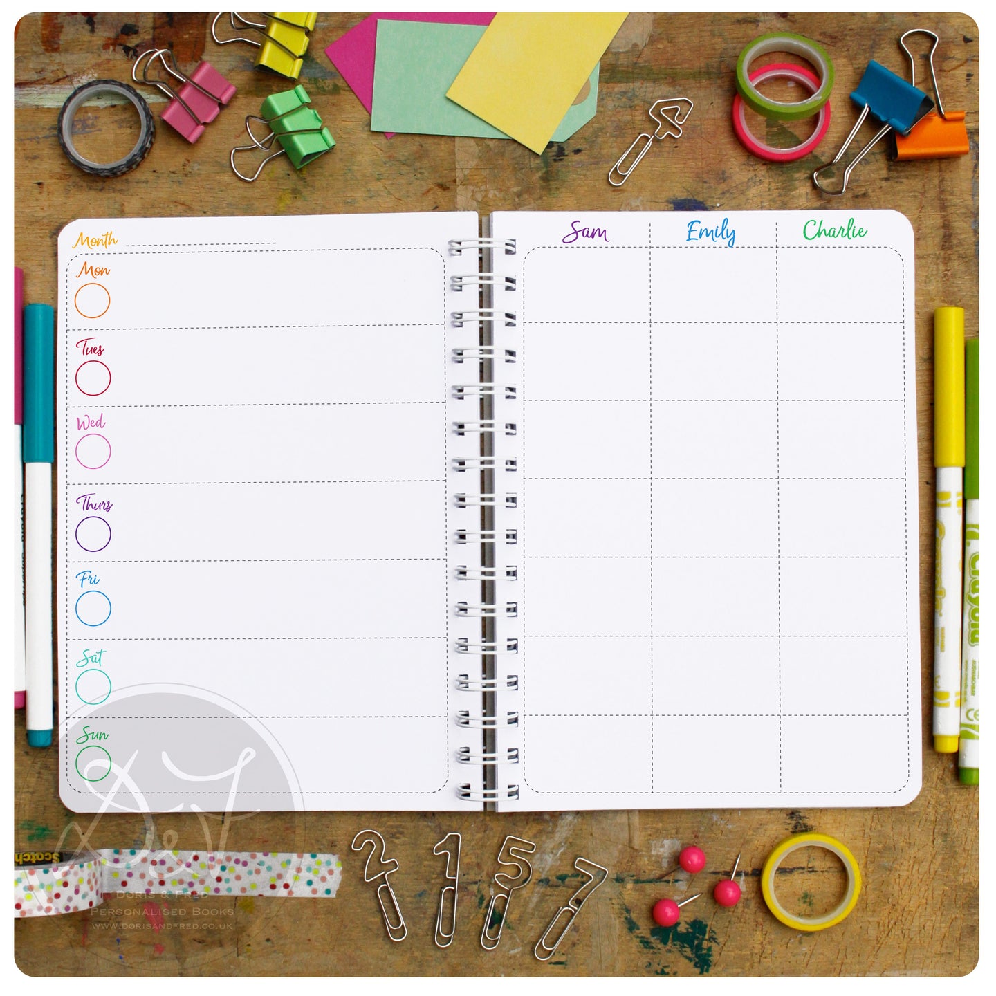 Busy Week Journal/planner A5/A4