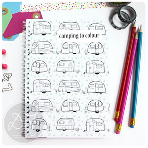 Campsite Log Book - personalised